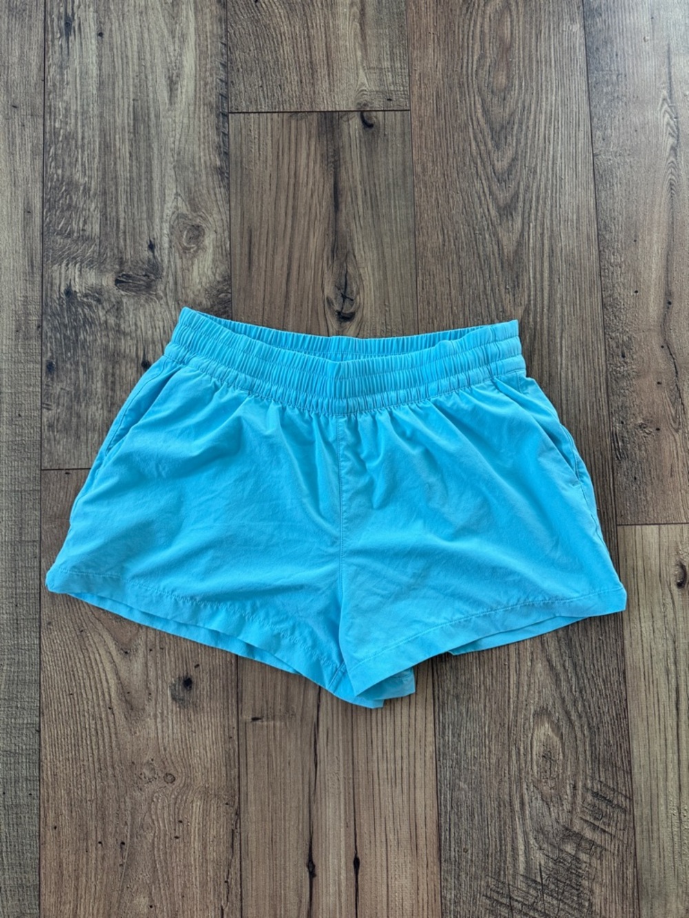 Athleta Weekender Run Women's Light Blue Shorts